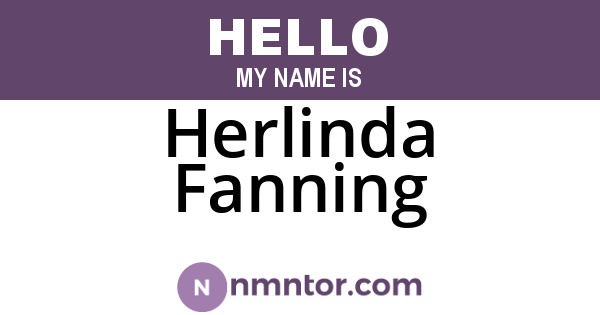 Herlinda Fanning