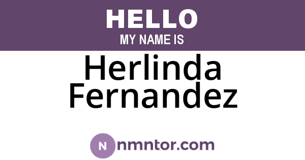Herlinda Fernandez