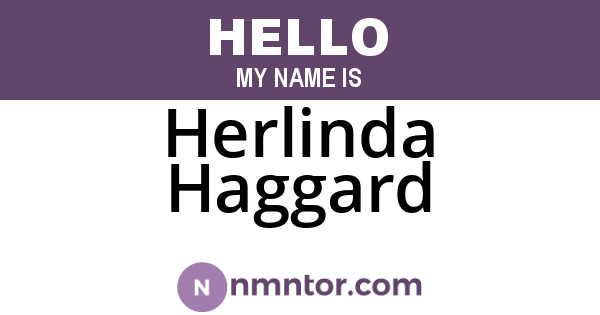 Herlinda Haggard