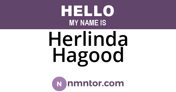 Herlinda Hagood