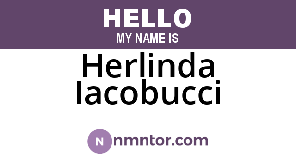 Herlinda Iacobucci