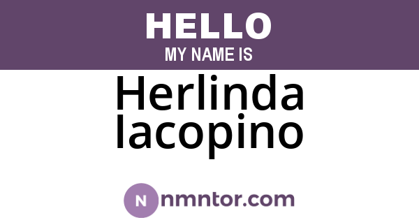 Herlinda Iacopino