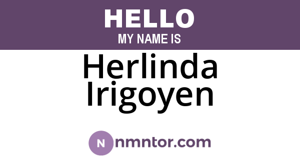 Herlinda Irigoyen