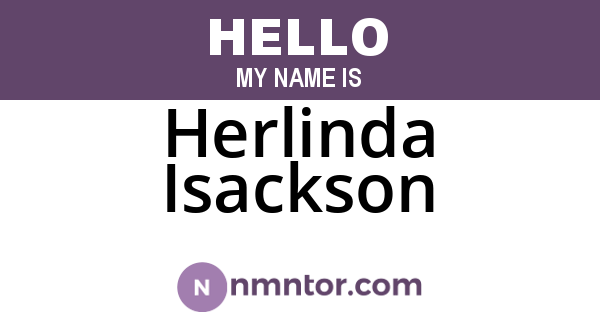 Herlinda Isackson
