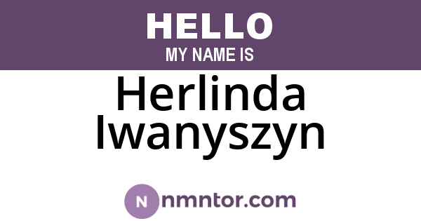 Herlinda Iwanyszyn