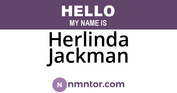 Herlinda Jackman