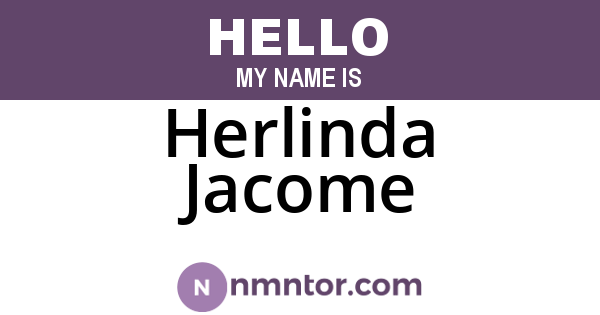 Herlinda Jacome