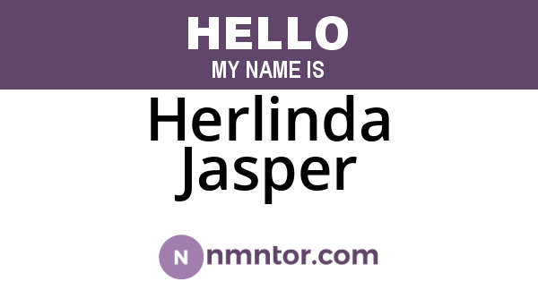 Herlinda Jasper
