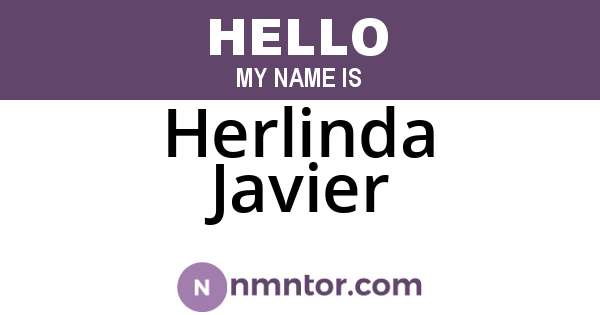 Herlinda Javier
