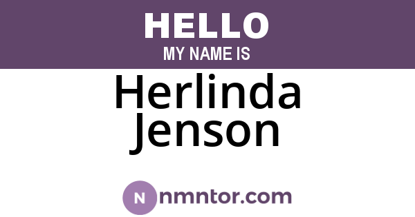 Herlinda Jenson