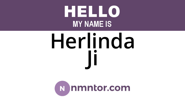 Herlinda Ji