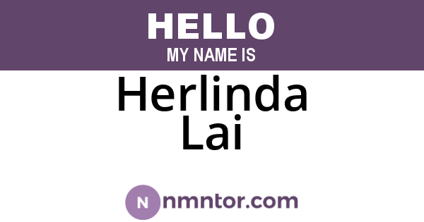Herlinda Lai