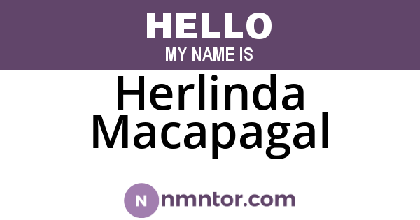 Herlinda Macapagal