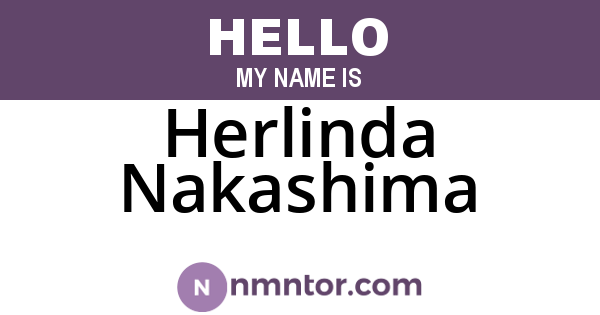 Herlinda Nakashima