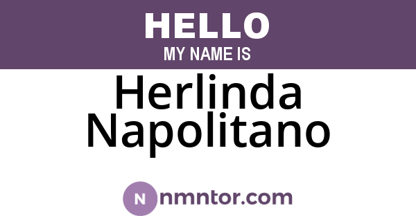 Herlinda Napolitano