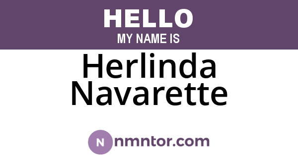 Herlinda Navarette