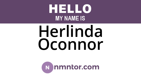 Herlinda Oconnor