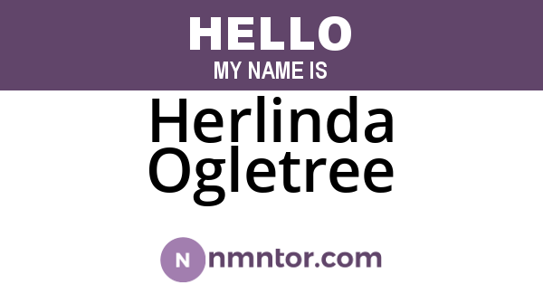 Herlinda Ogletree
