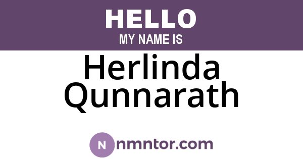 Herlinda Qunnarath