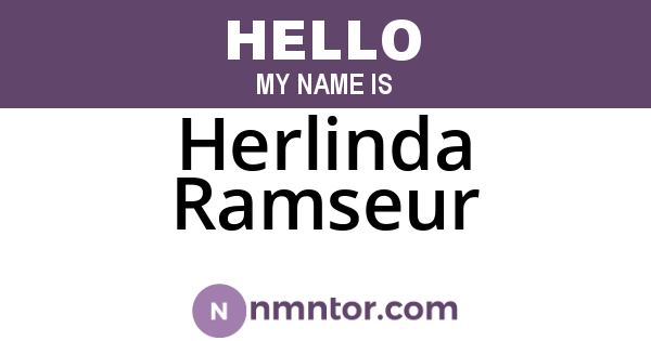 Herlinda Ramseur