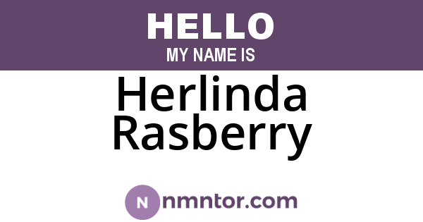 Herlinda Rasberry