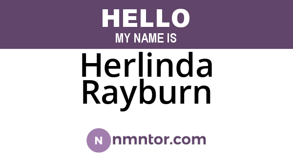 Herlinda Rayburn