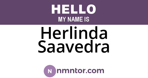 Herlinda Saavedra