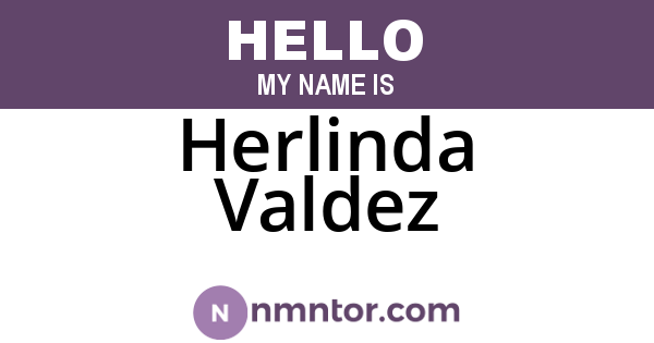 Herlinda Valdez