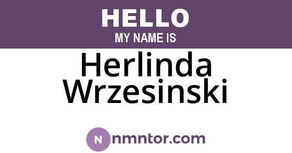 Herlinda Wrzesinski