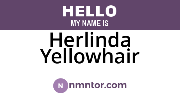 Herlinda Yellowhair