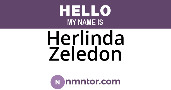 Herlinda Zeledon