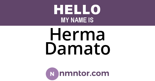 Herma Damato