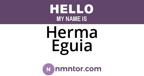 Herma Eguia