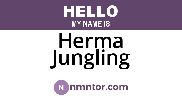 Herma Jungling