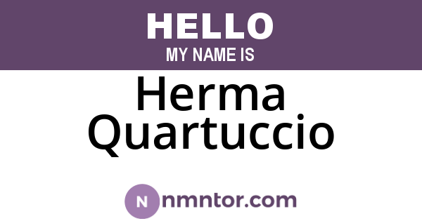 Herma Quartuccio