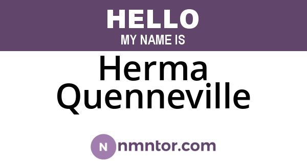 Herma Quenneville