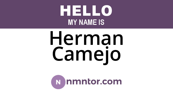 Herman Camejo