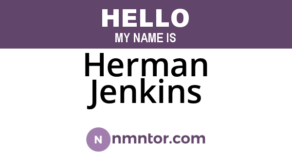 Herman Jenkins
