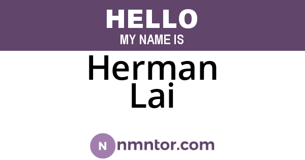 Herman Lai