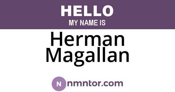 Herman Magallan