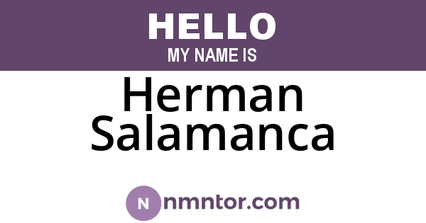 Herman Salamanca