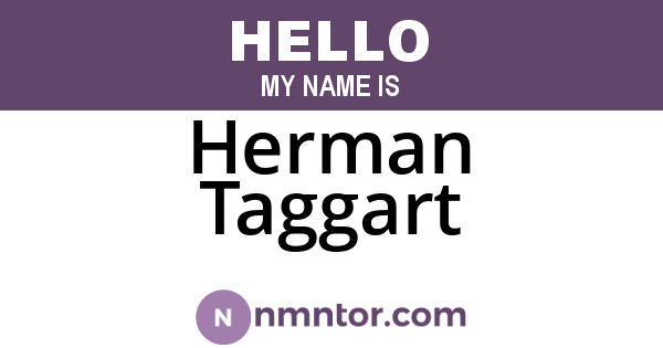 Herman Taggart