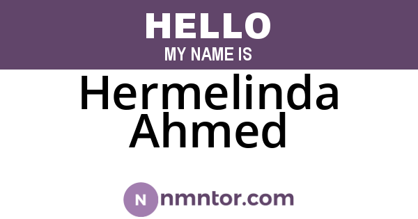 Hermelinda Ahmed