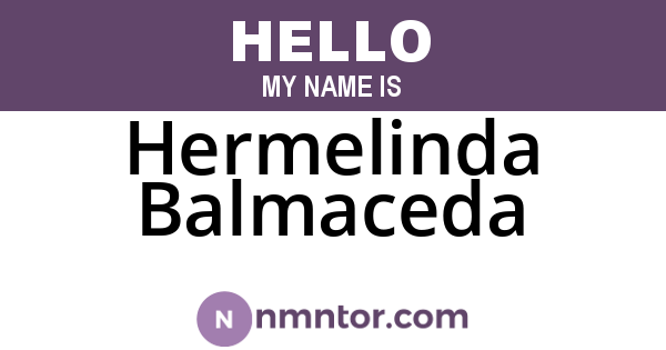Hermelinda Balmaceda