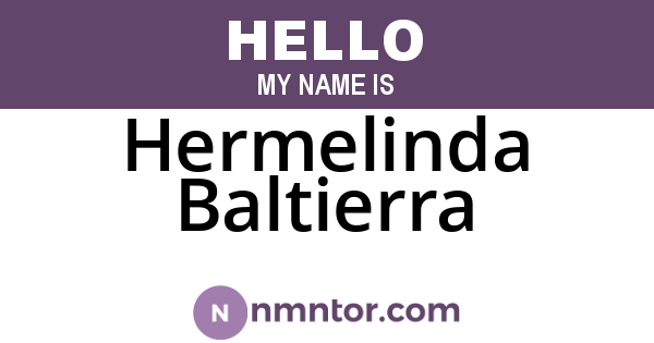 Hermelinda Baltierra