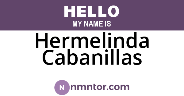 Hermelinda Cabanillas
