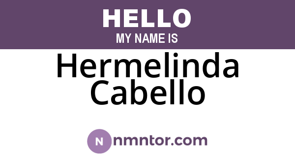 Hermelinda Cabello
