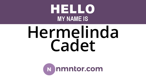 Hermelinda Cadet