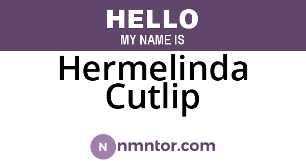 Hermelinda Cutlip