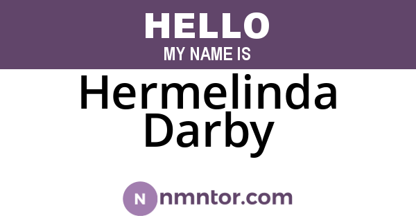 Hermelinda Darby